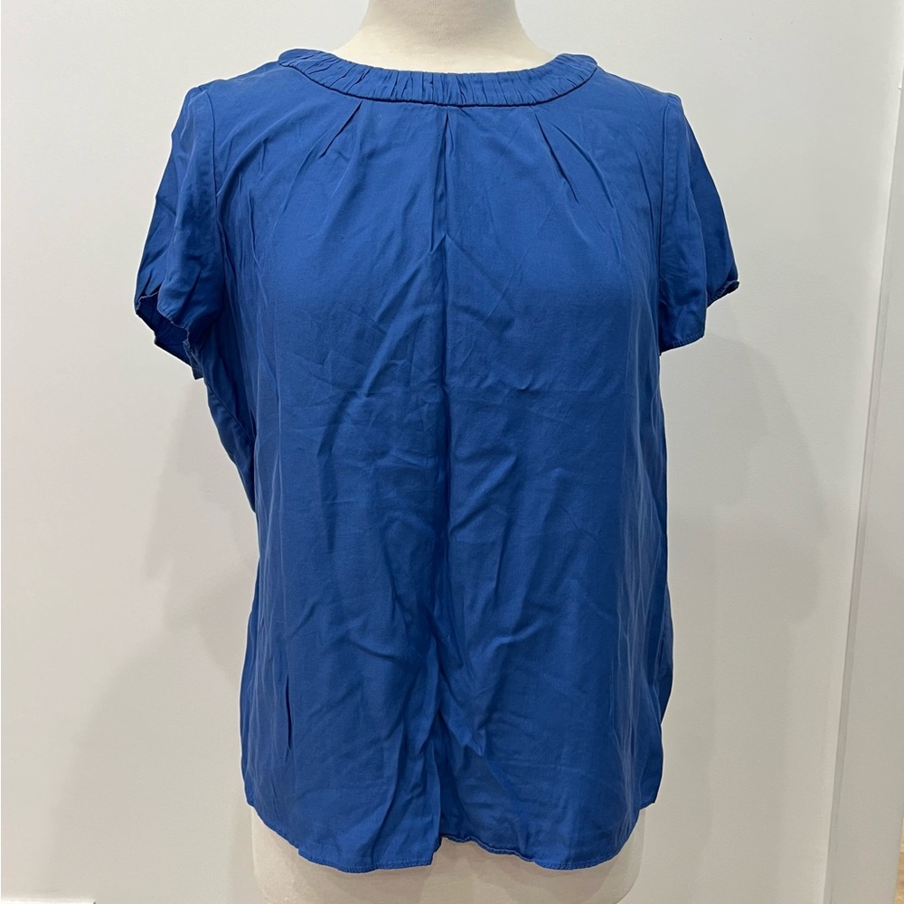 Borden Women Blouse Size 10 color Blue